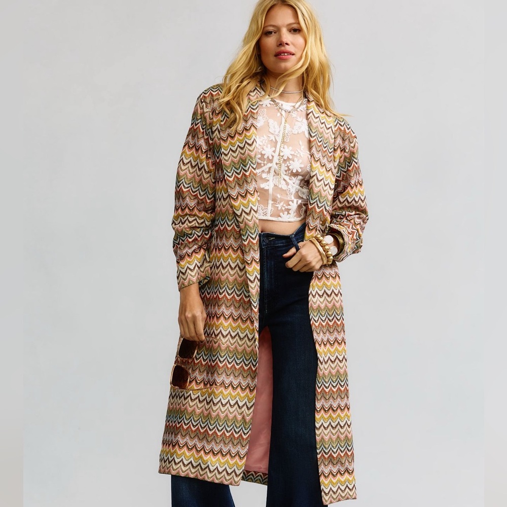 NEW WITH TAGS Anthropologie/Hutch Pucci-ish  Duster Jacket